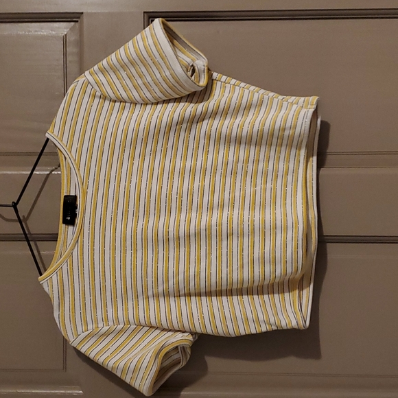 Collectif Bright & Beautiful Emma Cropped Tee - Picture 8 of 9